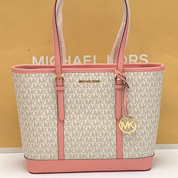 MICHAEL KORS
Jet Set Travel Logo Top-Zip Shoulder Tote Bag PRIMROSE MUL… - Picture 3 of 15